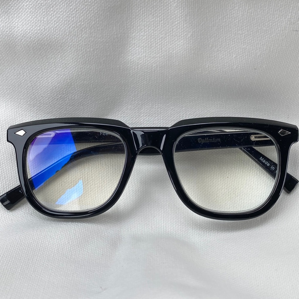 Shiny Black Blue Light Block Strength 2.5 Readers Never Used